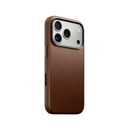Nomad чехол для iPhone 17 Pro Max Modern Leather Case (Horween) MagSafe (темно-коричневый) NM0118408