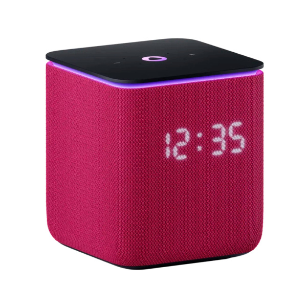 Yandex умная колонка с поддержкой ZigBee Яндекс.Станция Миди (малиновый) YNDX-00054PNK