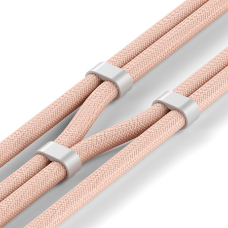 Satechi кабель Type-C/Type-C OntheGo Crossbody Lanyard Cable 60W 1.5м (розовый) ST-LOTGLR