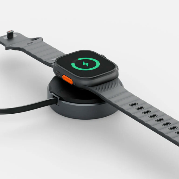 EnergEA БЗУ MagDuo Arc 2 в 1 15W (синий/белый) MAG-DUOARC-BLU