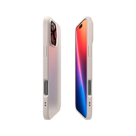 Spigen чехол для iPhone 16 Pro Liquid Air (бежевый) ACS08120
