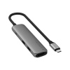 Satechi хаб 4-port Slim 4 Multiport Adapter (серый) ST-P4SM