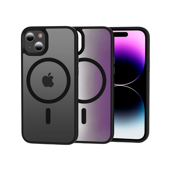 Tech-protect чехол для iPhone 15 Magmat (черный/темно-прозрачный) 9319456604320