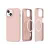 Tech-protect чехол для iPhone 15 Plus Silicone MagSafe (розовый) 9319456604276