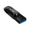 SanDisk флеш накопитель Ultra Dual Drive Go Type-C + USB A 128GB (черный) SDDDC3-128G-G46
