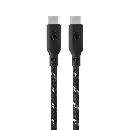 uBear кабель Type-C/Type-C Trend Cable 1.2м (черный/бежевый) DC28BB12TR-CC