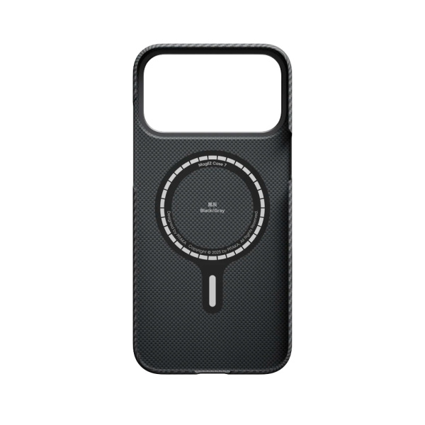 Pitaka чехол для iPhone 17 Pro Ultra-Slim Case PitaTap 600D MagSafe (черный)