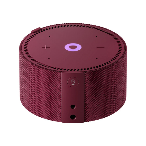 Yandex умная колонка Яндекс.Станция Мини Плюс с часами (красный) YNDX-00020 Red