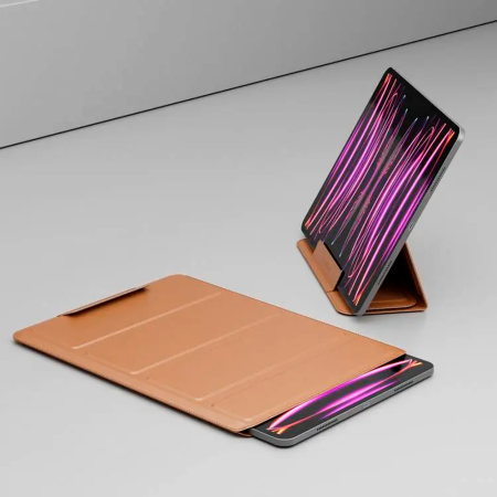 Levelo чехол для iPad Pro 12.9 (2022) Airsleeve (коричневый) LVIPS12BR