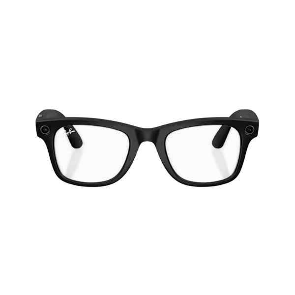 Ray-Ban экшн камера-очки Wayfarer Gen 2 M (Матовая черная оправа/Прозрачые линзы) (черный)