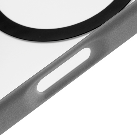 uBear чехол для iPhone 17 Cloud Mag Case MagSafe (серый) CS572GR63MT-I25M