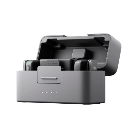DJI петличный микрофон беспроводной MIC Mini (2 TX + 1 RX) (черный)