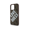 Guess чехол для iPhone 16 Pro Max Love Guess Logo MagSafe (черный) GUHMP16XP4PLGWK