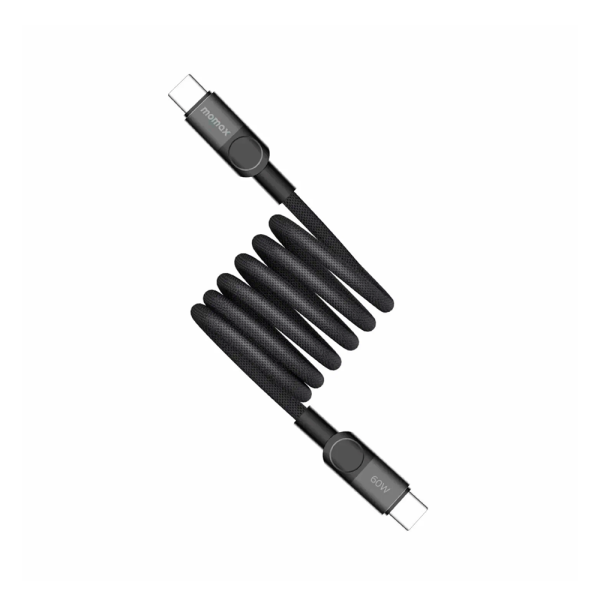 Momax кабель Type-C/Type-C Mag Link 100W 1м (черный) DC52D