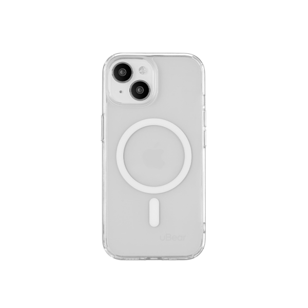 uBear чехол для iPhone 15 Real Mag Case MagSafe (прозрачный) CS252TT61RL-I23M