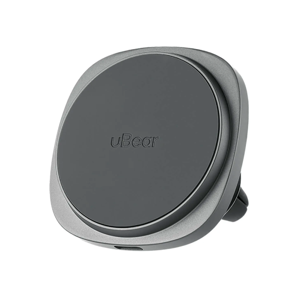 uBear автодержатель Way Qi2 MagSafe (серый) WL18GR15-ADM