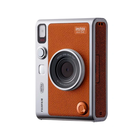 Fujifilm фотоаппарат моментальной печати Instax Mini Evo (коричневый)