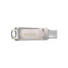 SanDisk флеш накопитель Ultra Dual Drive Luxe Type-C + USB A 64GB (серебристый) SDDDC4-064G-G46