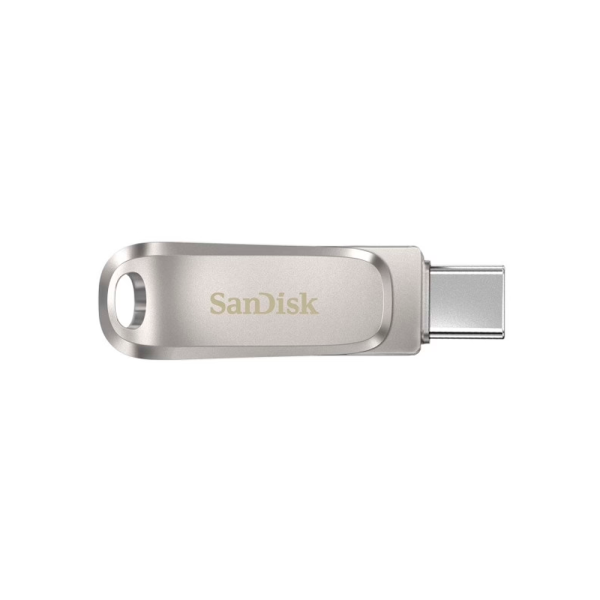 SanDisk флеш накопитель Ultra Dual Drive Luxe Type-C + USB A 64GB (серебристый) SDDDC4-064G-G46
