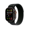 Apple Watch Ultra 2 49mm, черный, Trail Loop S/M черный ремешок