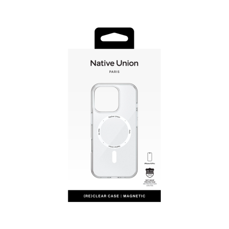 Native Union чехол для iPhone 16 Pro (Re)Clear Case MagSafe (прозрачный) RECLE-TRA-NP24P