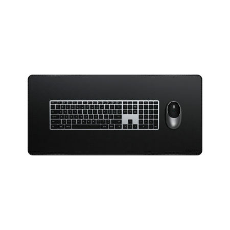 Satechi коврик для мыши 68 х 31,4 Vegan-Leather Premium Desk Mat (черный) ST-LPDMK