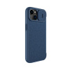 Nillkin чехол для iPhone 14 QIN Pro (Cloth) (синий) 6902048249134