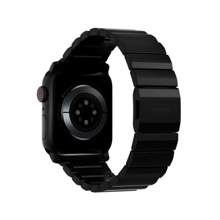 Nomad ремешок титановый Titanium Band V2 46/49 мм (черный) NM1A41BXT0