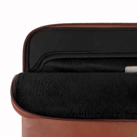 Tech-protect чехол-папка для MacBook 15.3 Fleece Laptop (светло-коричневый) 5906302362851