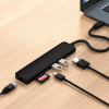 Satechi хаб 7-port Slim 4 Multiport Adapter with Ethernet (черный) ST-P7SK