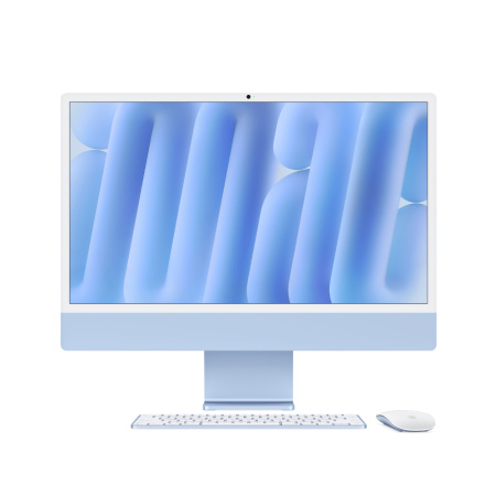 Apple iMac 24" 2024 M4 8CPU/8GPU/16GB/256GB SSD (синий)