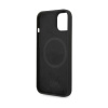 Karl Lagerfeld чехол для iPhone 14 Liquid Silicone Karl & Choupet Magsafe (черный) KLHMP14SSSKCK