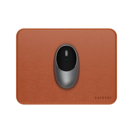 Satechi коврик для мыши 25 х 19 Vegan-Leather Premium Mouse Pad (коричневый) ST-LMPN