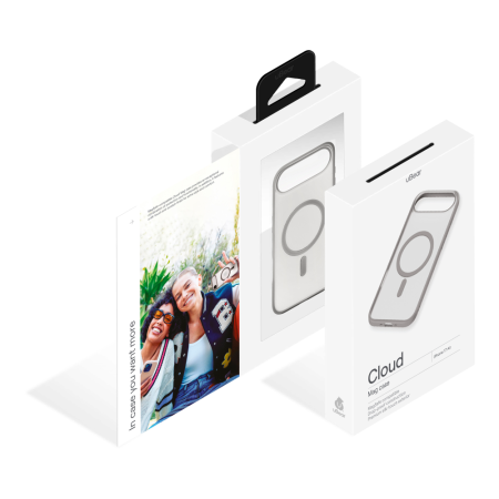 uBear чехол для iPhone Air Cloud Mag Case MagSafe (серый) CS574GR66AMT-I25M